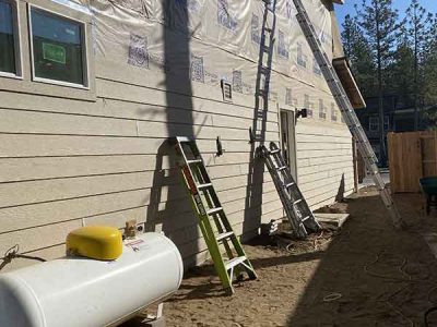 Before Vinyl Siding Installation
