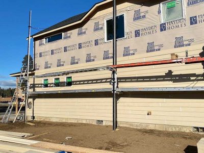 New Home Siding Installation